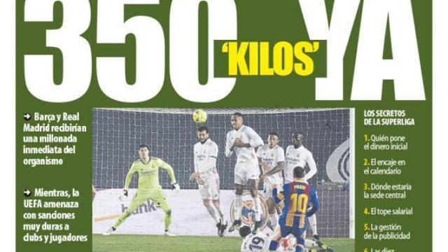 Portada Mundo Deportivo (20/04/21)