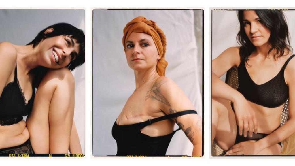 Uno de los modelos de la colección.