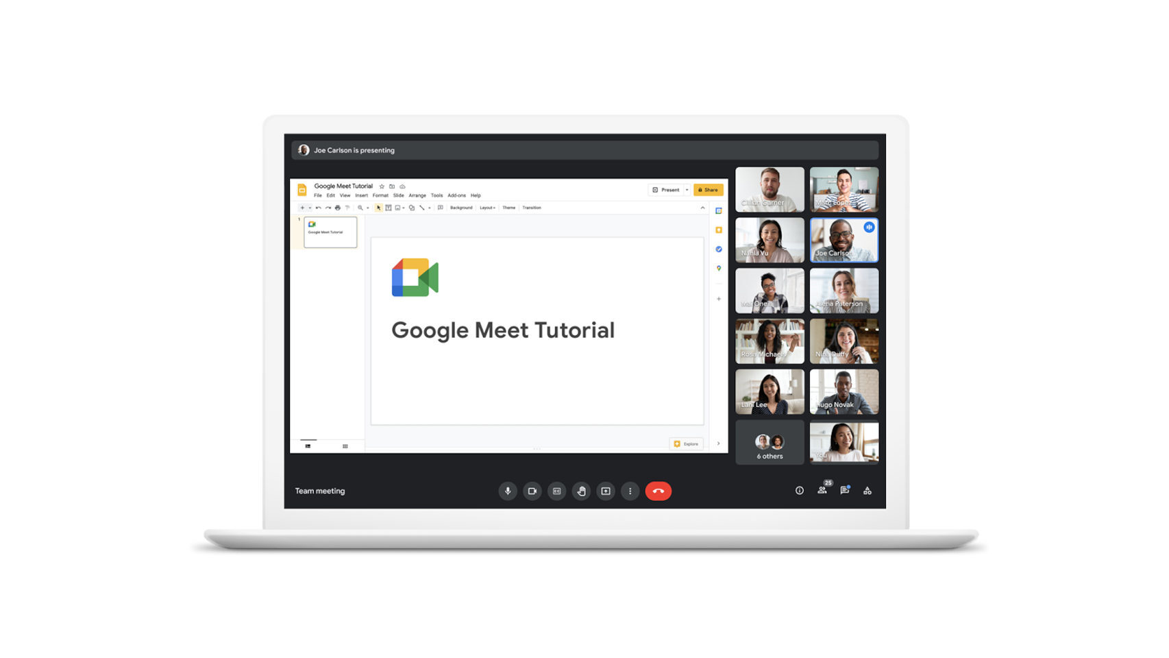 Google Meet se renueva con nueva interfaz y vídeos como fondo