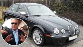 Jaguar  S-Type, coche con el que Fabra fingió saldar una deuda pese a seguir conduciéndolo, según el juez. EE