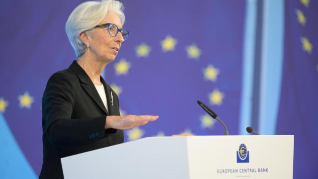 La presidenta del Banco Central Europeo, Christine Lagarde