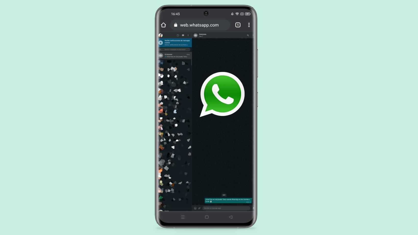 Con este truco se puede tener WhatsApp en dos móviles.