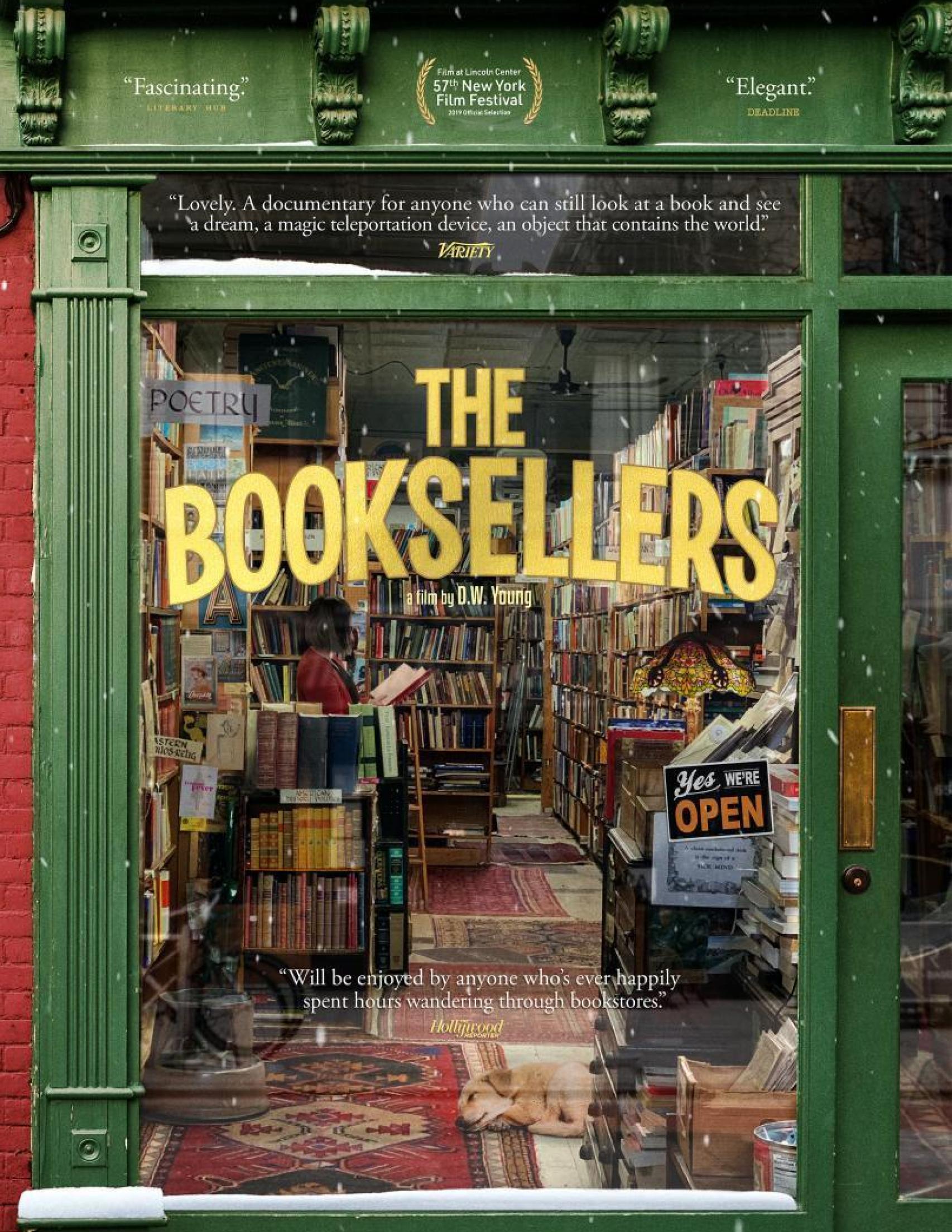 Cartel del documental 'Libreros de Nueva York'.