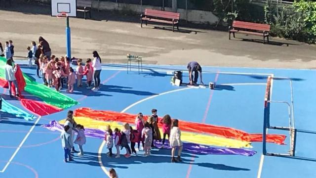 Actividad del centro escolar.