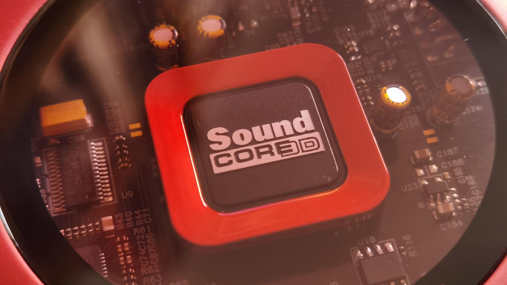 Creative Tarjeta Sonido PCI-E SoundBlaster Z SE Rojo