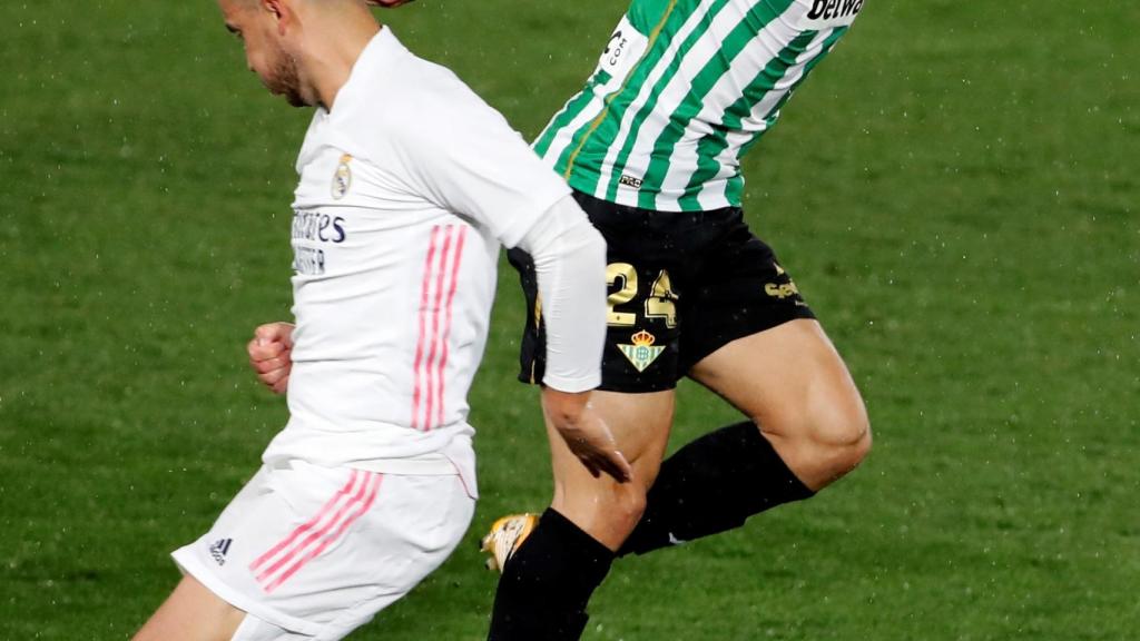 Eden Hazard, ante el Real Betis