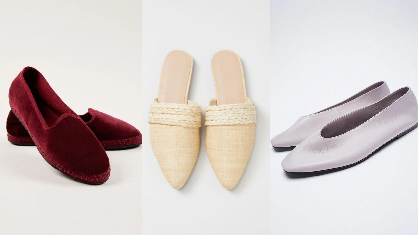 Cómodos, prácticos y bonitos: los zapatos planos que no cesarás de combinar.