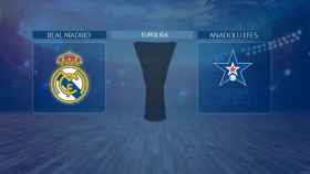 Real Madrid - Anadolu Efes, partido de la Euroliga