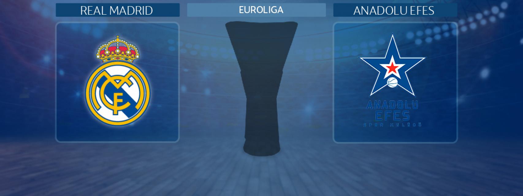 Real Madrid - Anadolu Efes, partido de la Euroliga