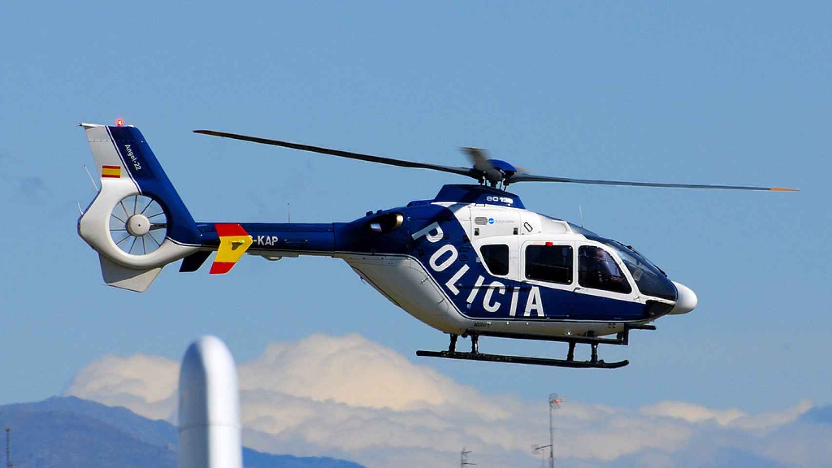 Helicóptero de Policía Nacional