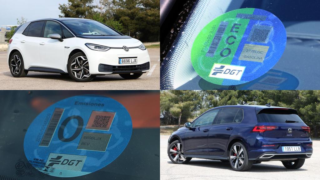 La oferta de coches actuales es muy amplia y con diferentes etiquetas de la DGT.