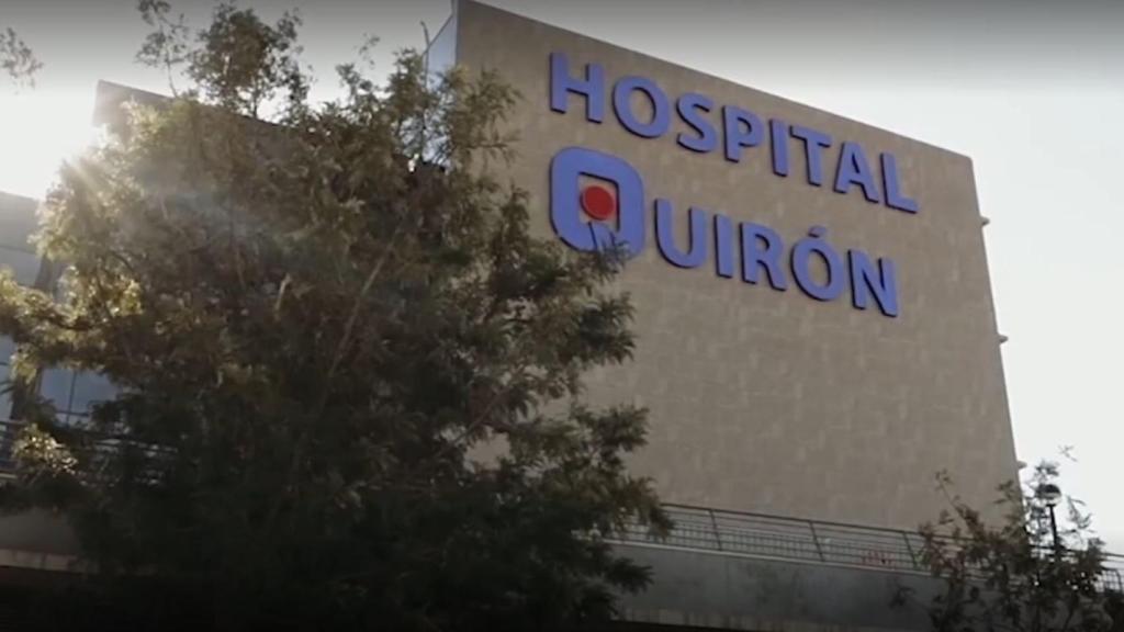 El hospital de Málaga donde ingresó David.