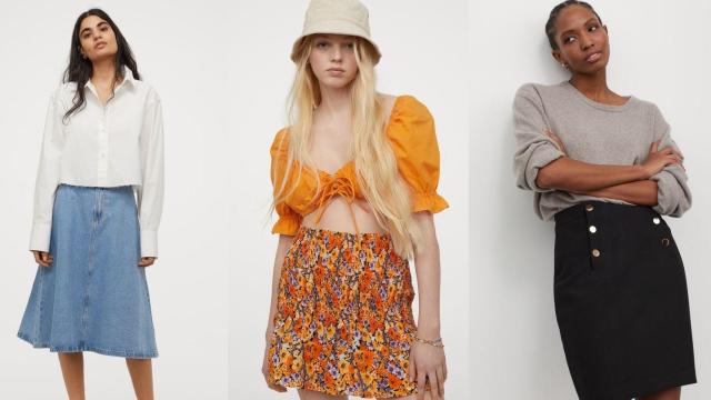 H&M tiene las 10 faldas más primaverales de la temporada