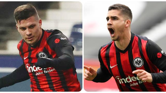 Jovic y André Silva