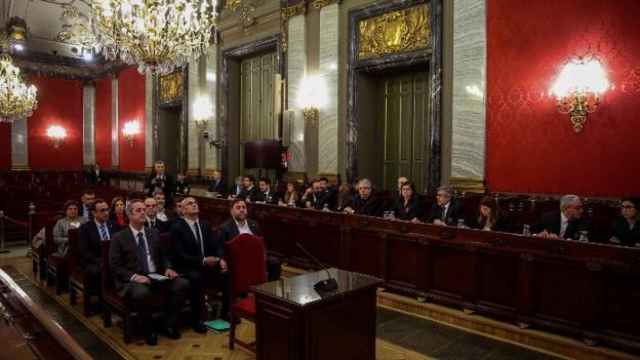 Juicio a los promotores del proceso soberanista catalán en el Tribunal Supremo./