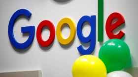 FILE PHOTO: Logo of Google is seen at VivaTech fair in Paris