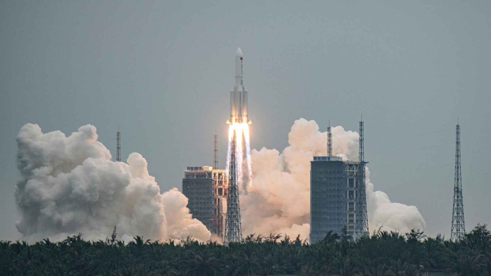 Lanzamiento primer módulo de la Estación Espacial China