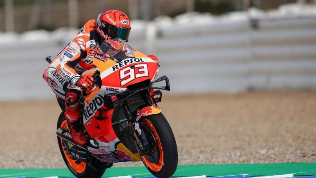 Marc Márquez, en el GP de Jerez