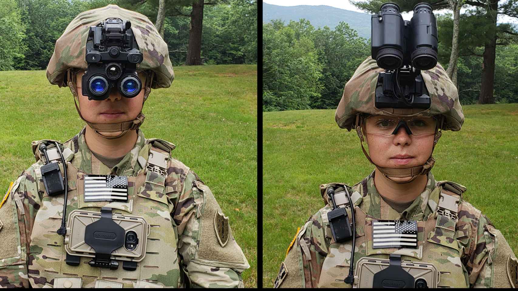 Cascos De Seguridad Con Gafas De Visión Nocturna Para Uso Militar Para  Proteger La Cabeza Y