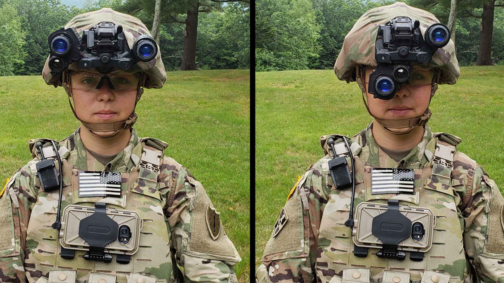 Estas gafas de visión nocturna del ejército de EEUU convierten la