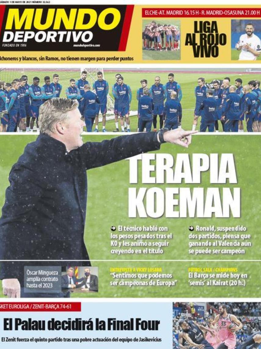 Portada Mundo Deportivo