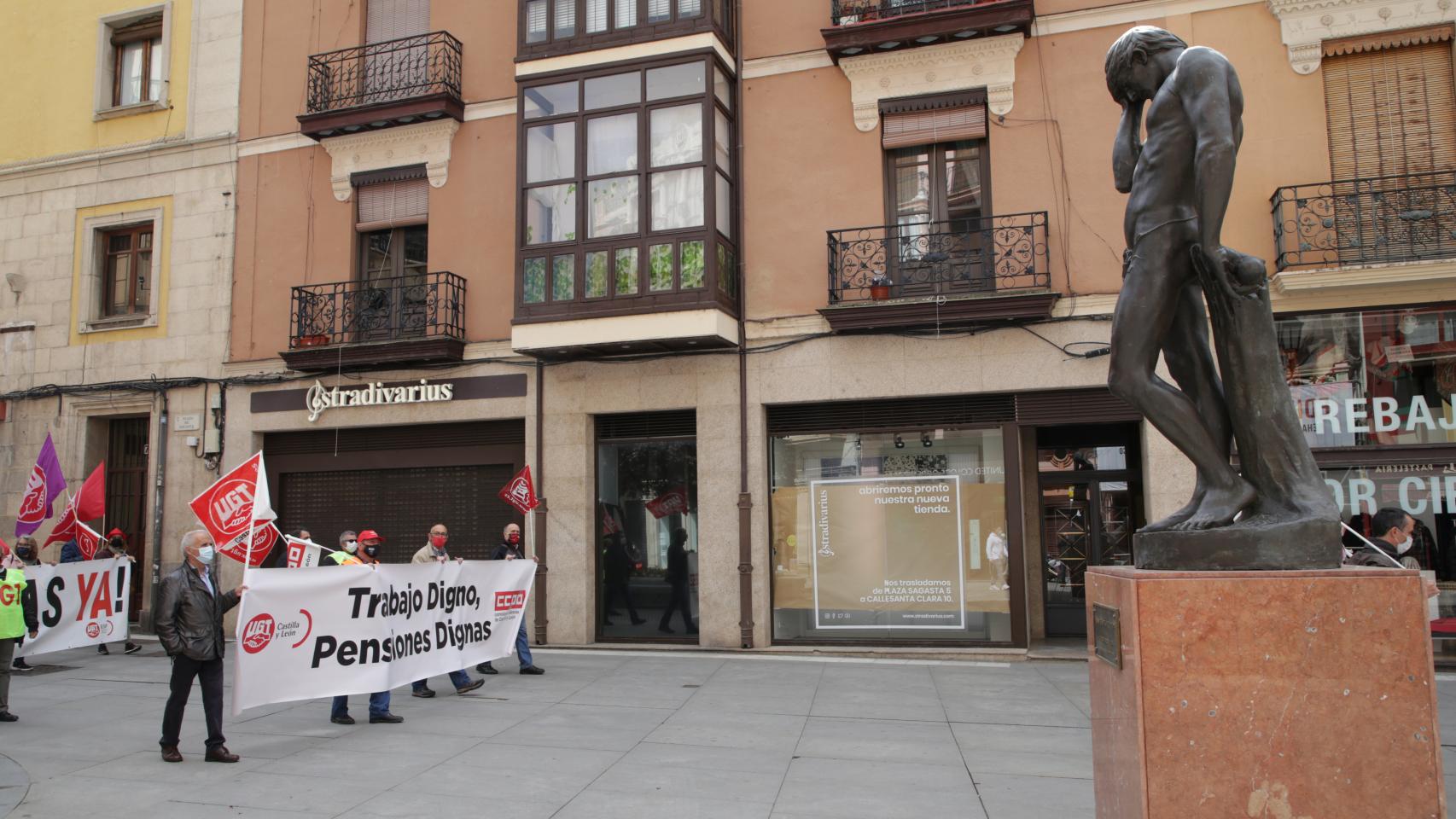 Manifestación del 1º de mayo en Zamora 1