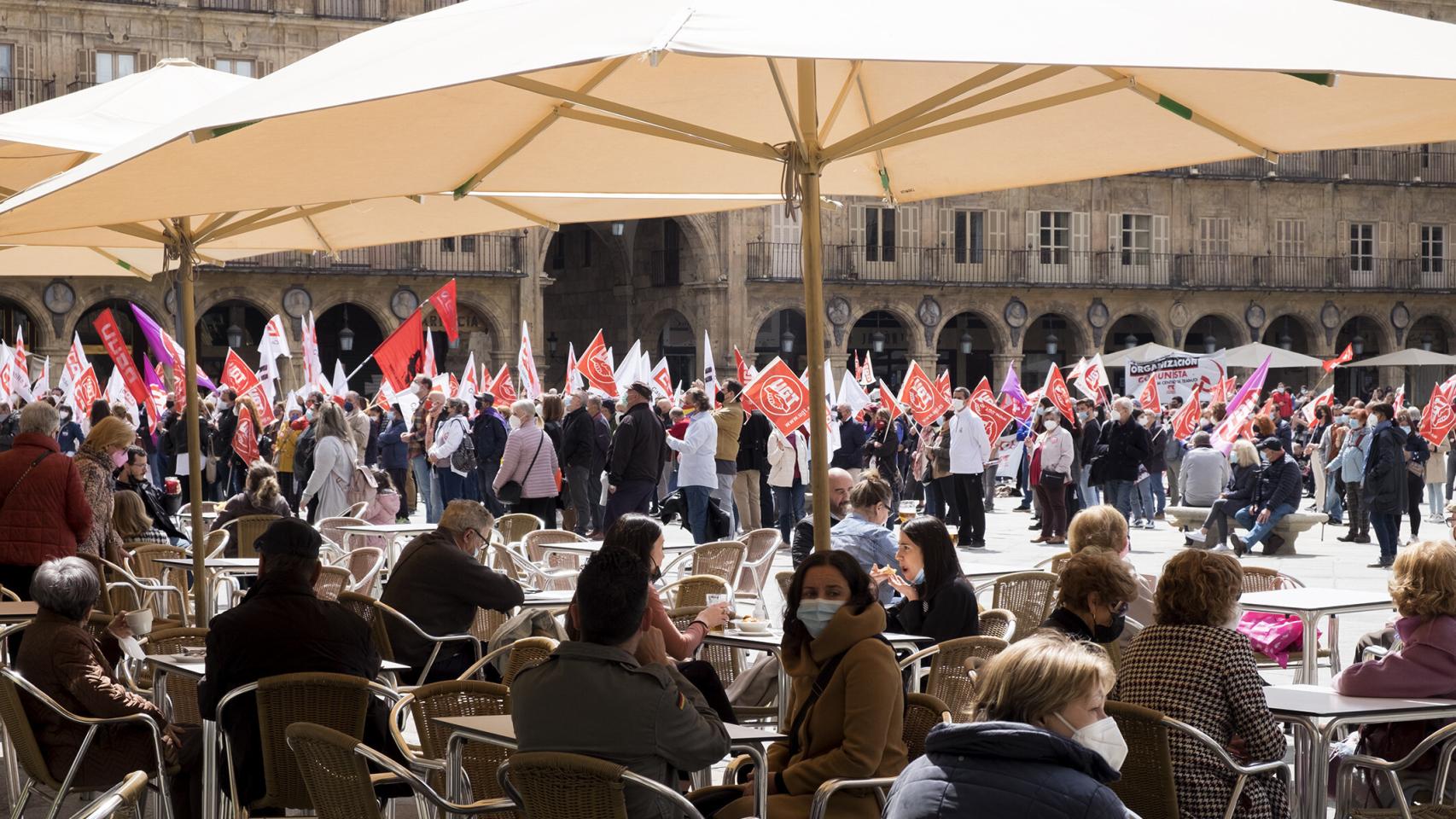 Manifestación del 1º de Mayo en Salamanca 1