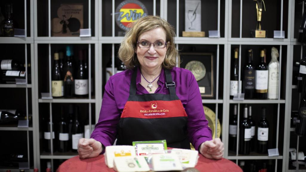 Los cinco quesos tiernos probados por Carmen Garrobo, analista sensorial y directora de la Escuela Española de Cata.