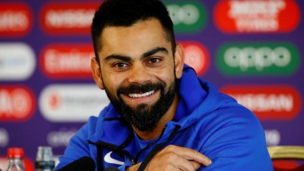 El jugador indio de críquet Kohli