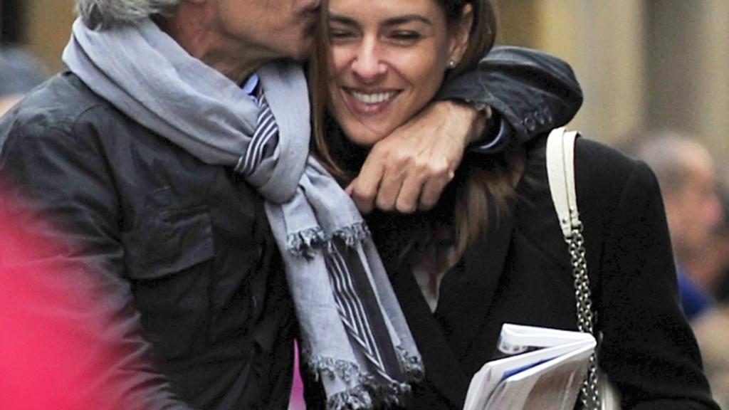 La pareja en una imagen de los comienzos de su relación.