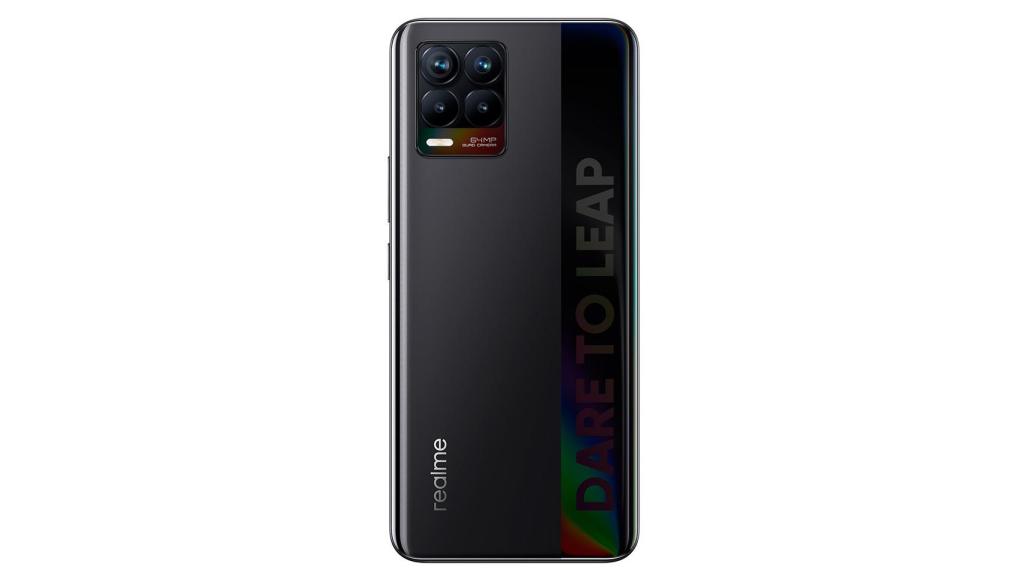 Parte trasera del realme 8