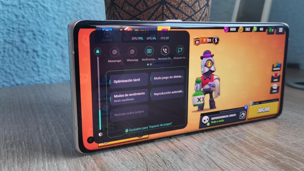 Modo juego en Oppo Find X3 Neo