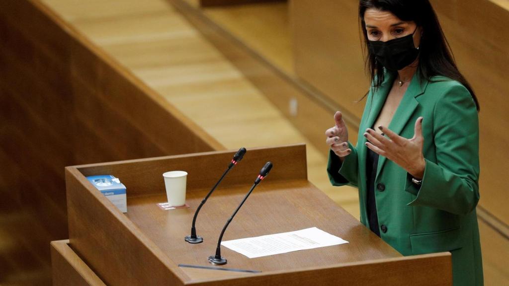 Ruth Merino, portavoz de Cs en las Cortes.