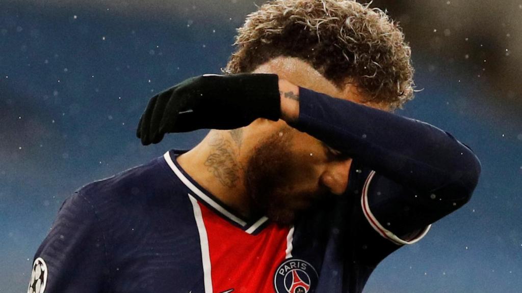 Neymar, con el PSG