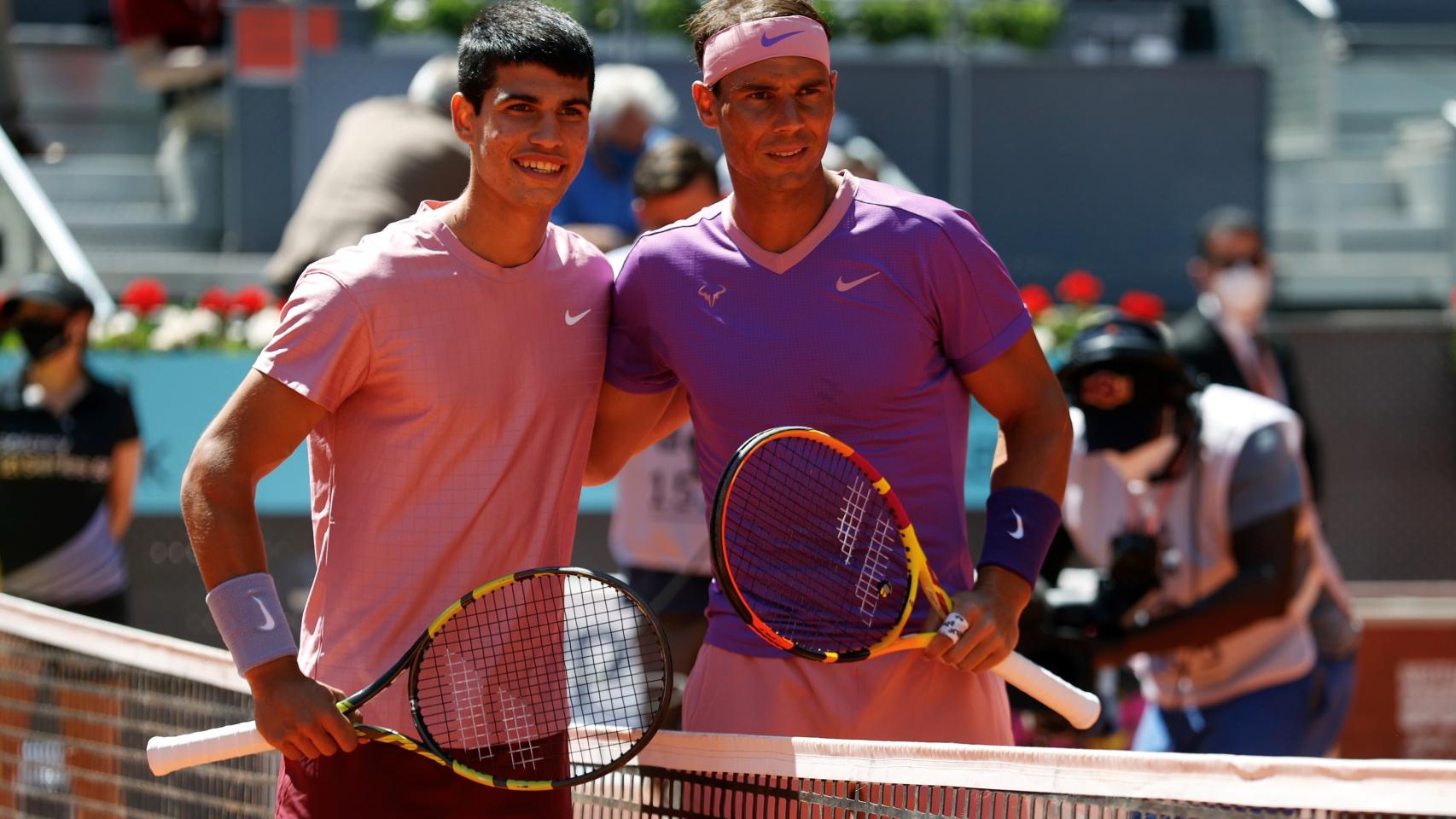 Carlos Alcaraz y su bautismo en el tenis: Nadal, Madrid y el camino para dominar en la élite