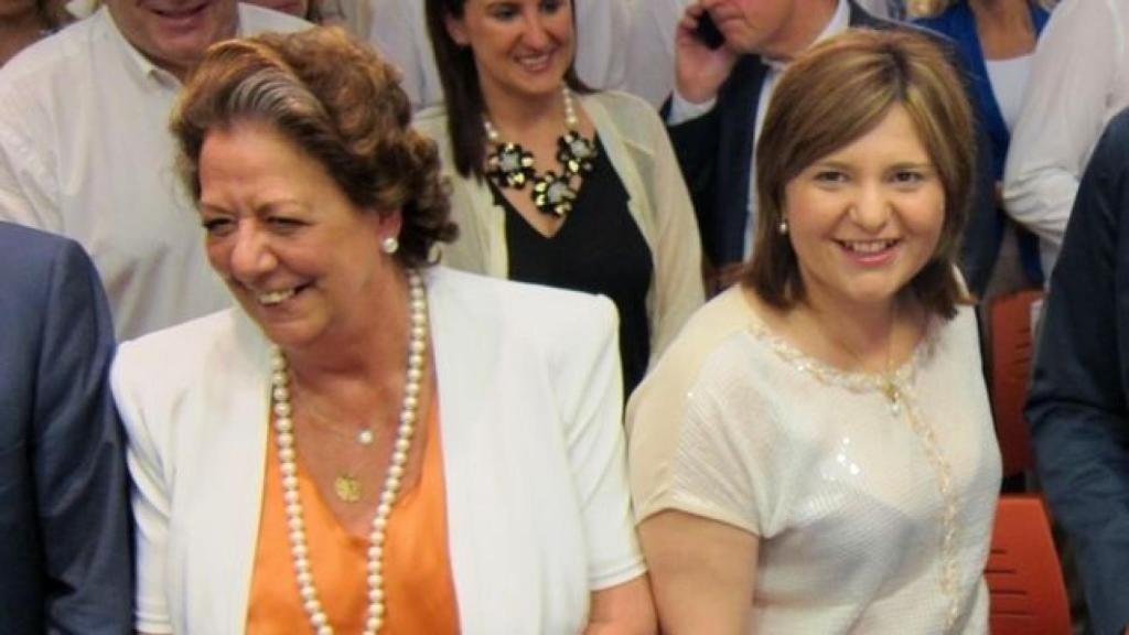 Rita Barberá e Isabel Bonig. EE