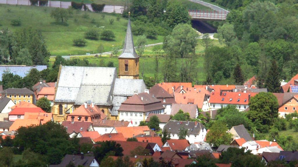El pueblo alemán de Scheßlitz, en Baviera.