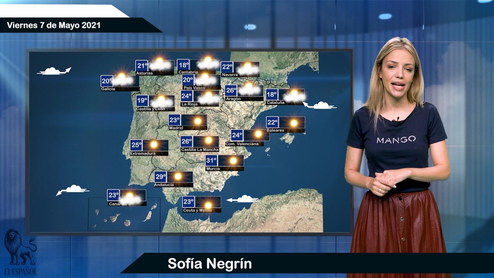 Pronóstico para el 7 de mayo.