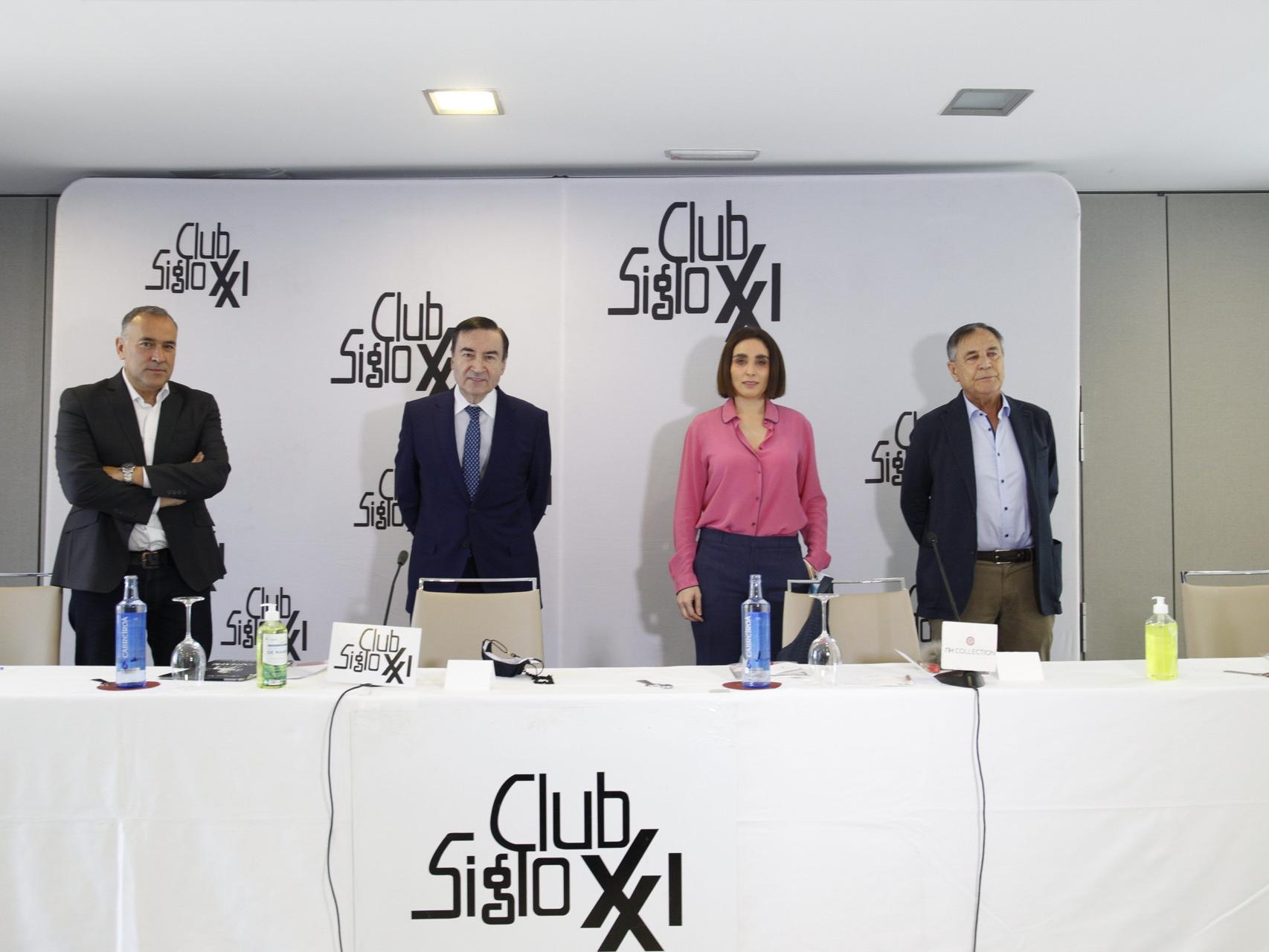 Pedro J. Ramírez en el Club Siglo XXI.: 