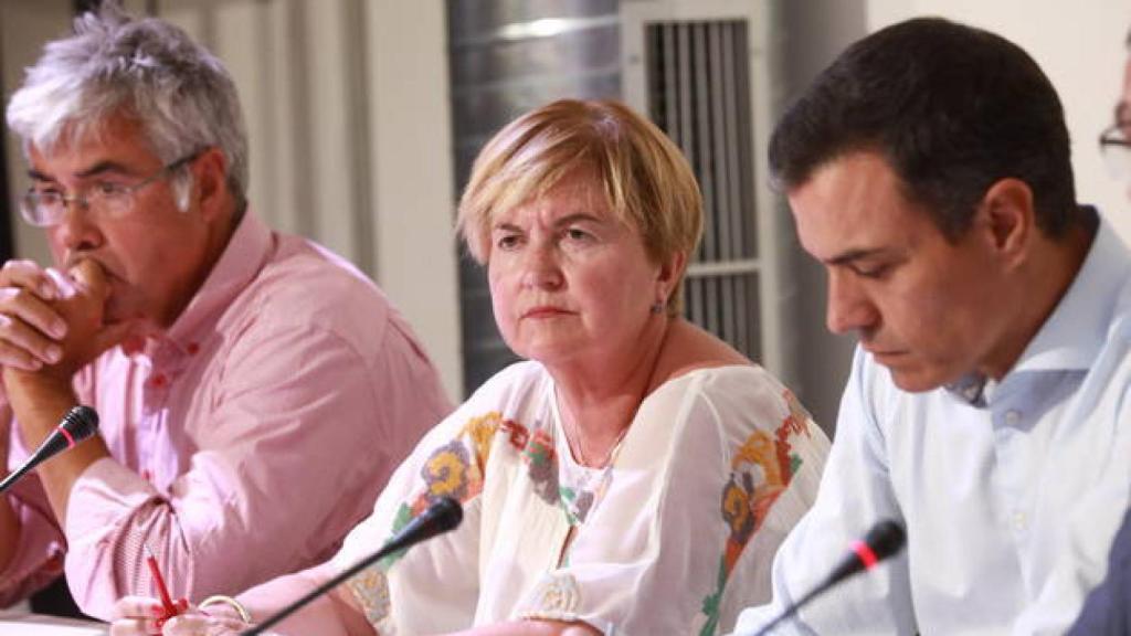 Isaura Leal y Pedro Sánchez en una foto de archivo.