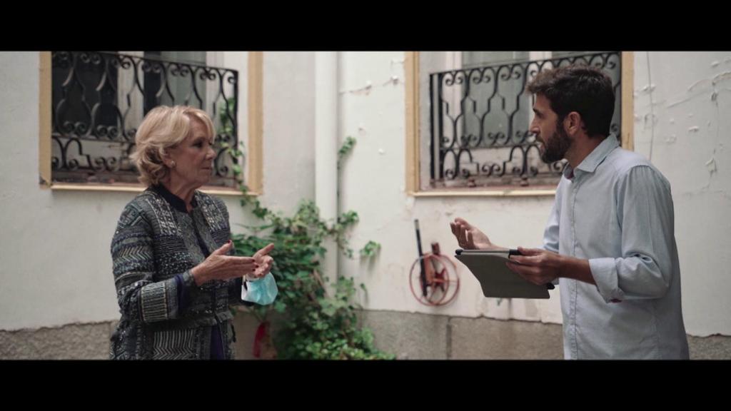 El periodista confiesa que Esperanza Aguirre es quien peor se lo ha hecho pasar en una entrevista.