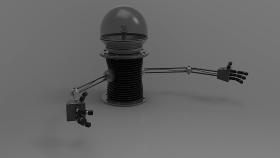 Imagen de archivo de un robot.