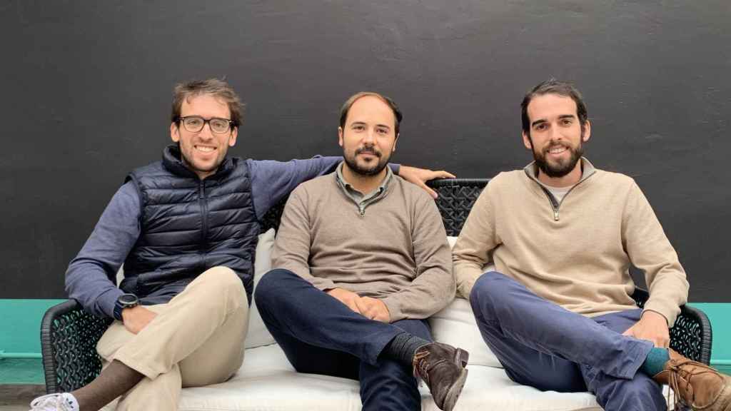 Álvaro Sanz, Javier Bosch y Joan Bosch, fundadores de Cleverea.