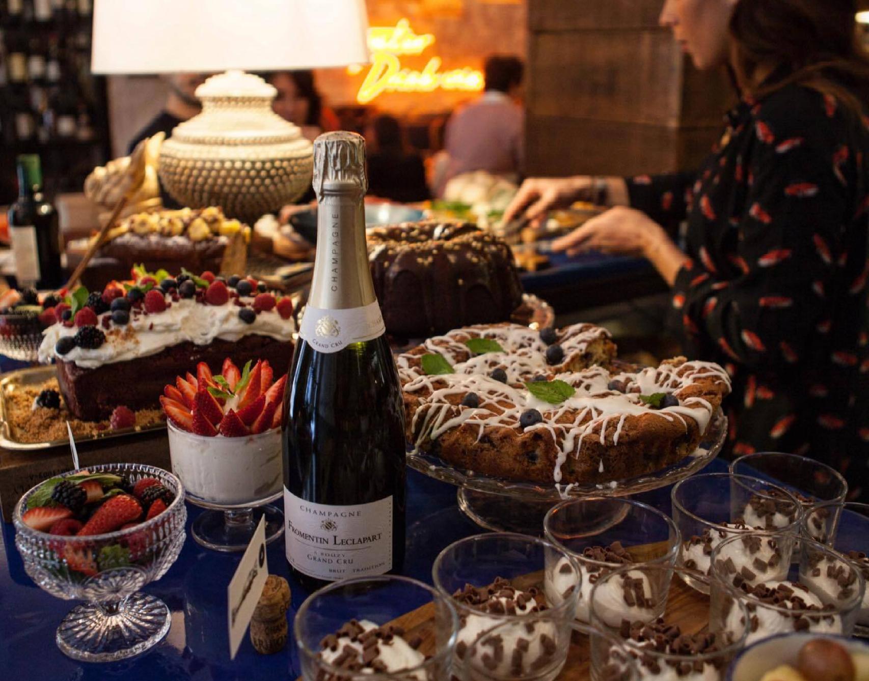 El exquisito Champagne Brunch de Propaganda.