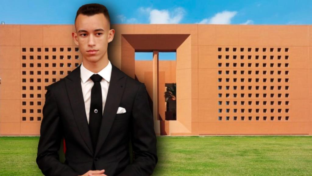 El príncipe Moulay Hassan de Marruecos junto a la Universidad Politécnica Mohamed VI en un montaje de Jaleos.