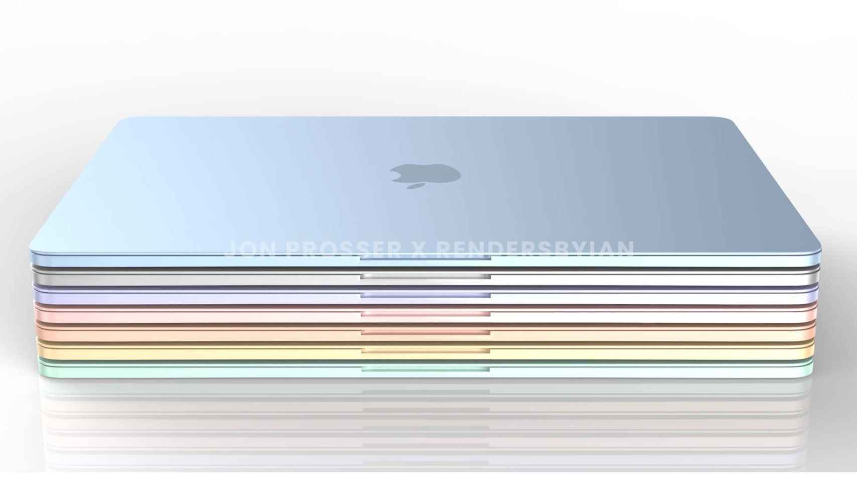 Posibles nuevos colores para el MacBook Air