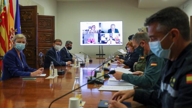 Reunión de coordinación de seguridad.