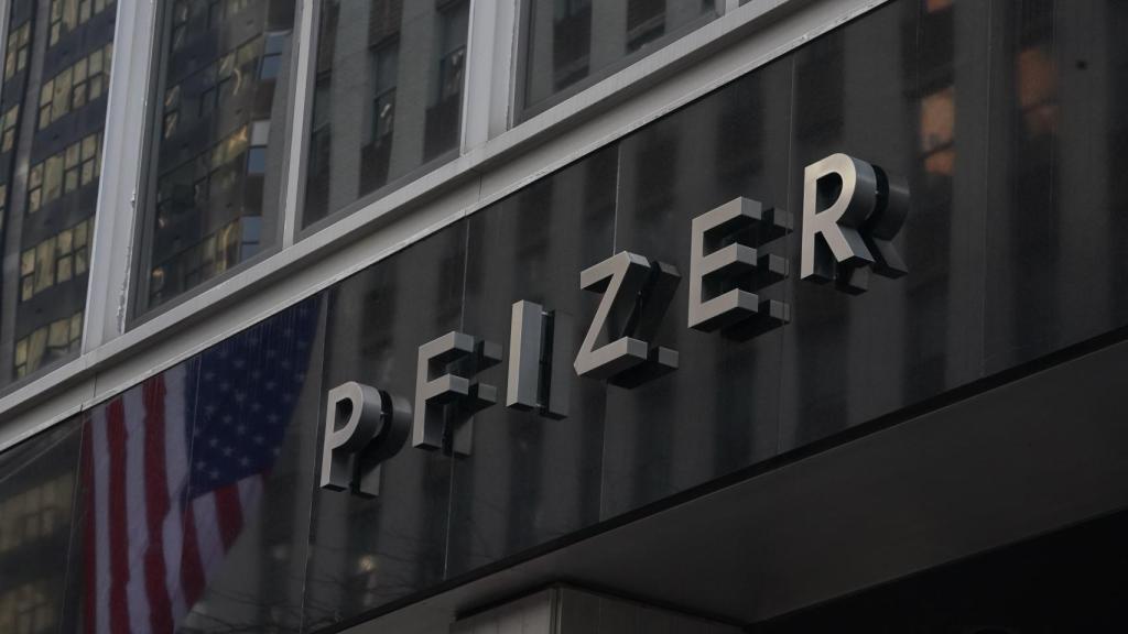 Sede de la compañía Pfizer en Nueva York.