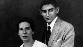 Franzk Kafka y Felice Bauer en 1917