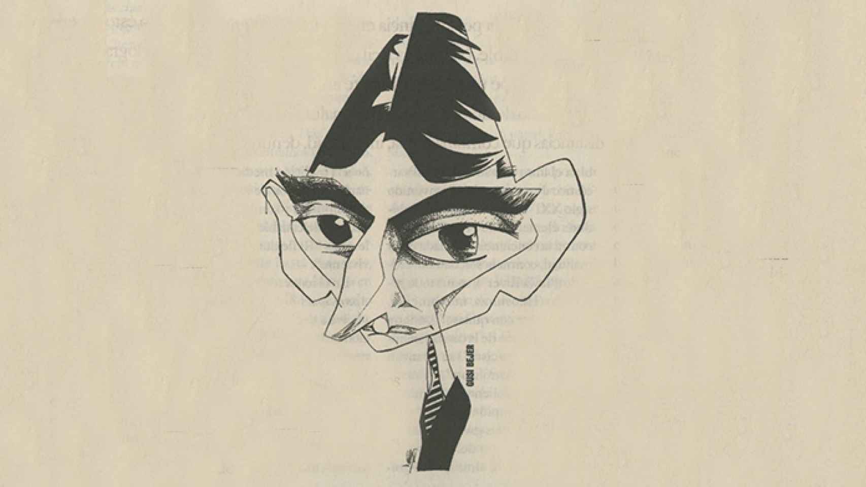 Franz Kafka visto por Gusi Bejer